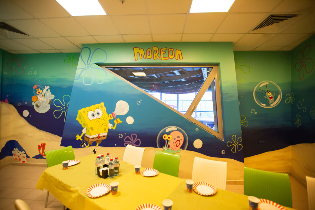 Банкетная комната Спанч Боб, аквапарк — фото 31