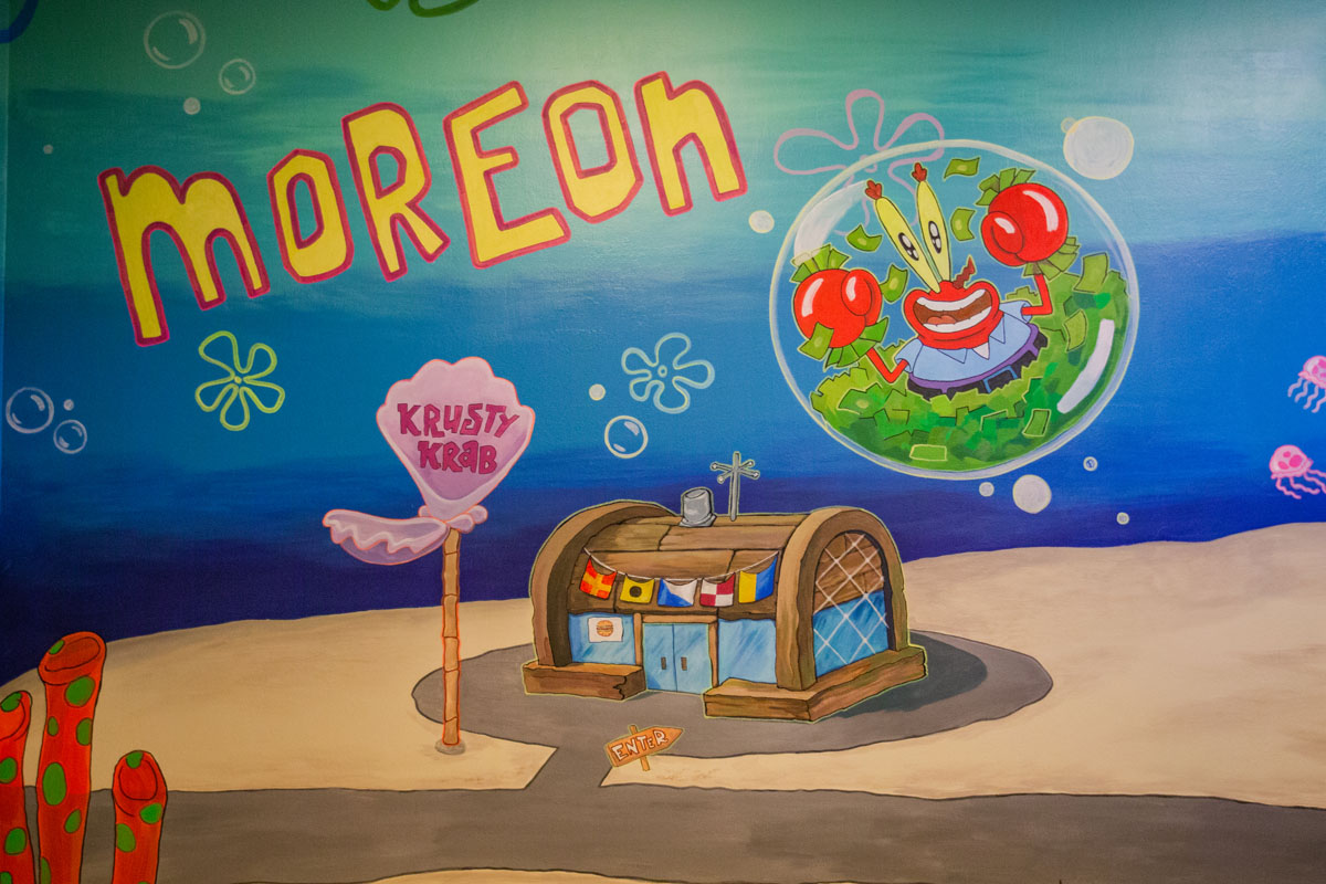 Банкетная комната Спанч Боб, аквапарк — фото 32