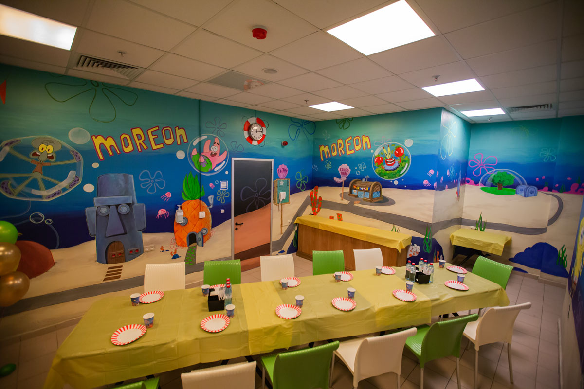 Банкетная комната Спанч Боб, аквапарк — фото 34