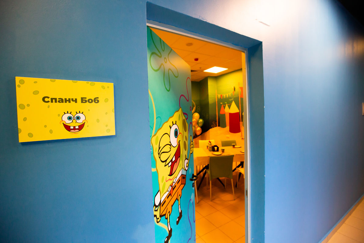 Банкетная комната Спанч Боб, аквапарк — фото 38