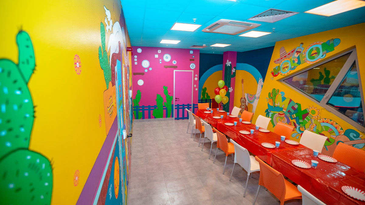 Банкетная комната Мексика, аквапарк — фото 6