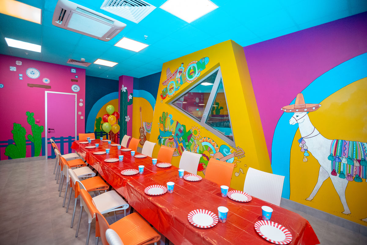 Банкетная комната Мексика, аквапарк — фото 16
