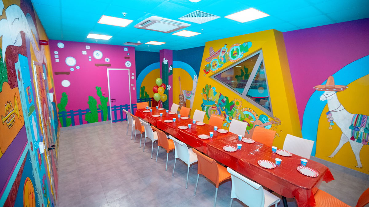 Банкетная комната Мексика, аквапарк — фото 17