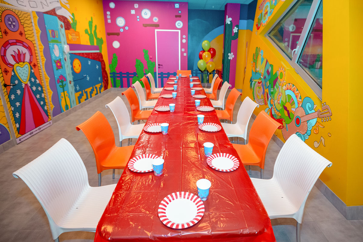 Банкетная комната Мексика, аквапарк — фото 20