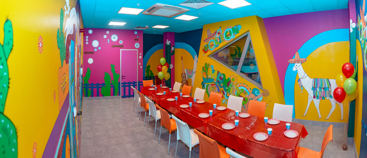 Банкетная комната Мексика, аквапарк — фото 23