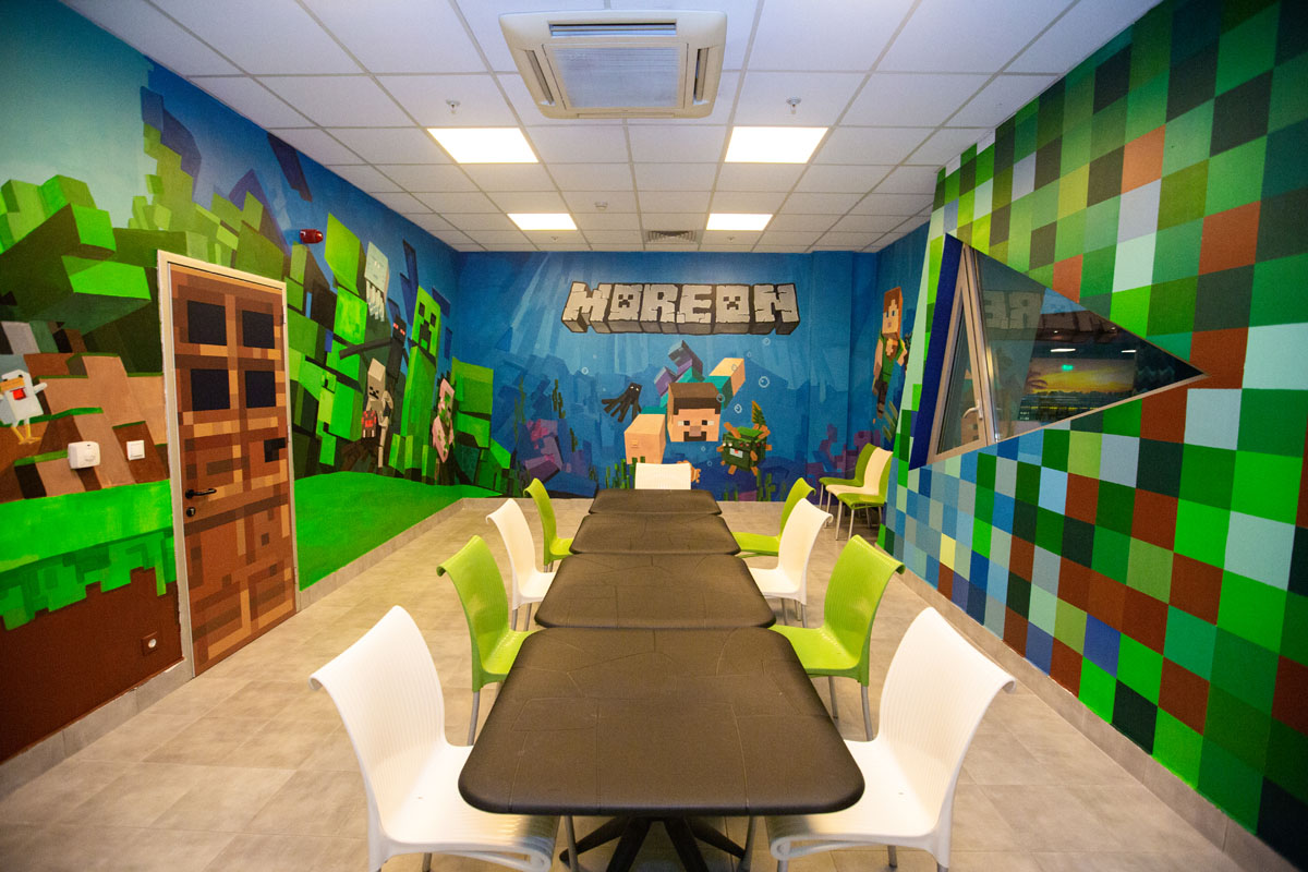 Банкетная комната Майнкрафт, аквапарк — фото 2