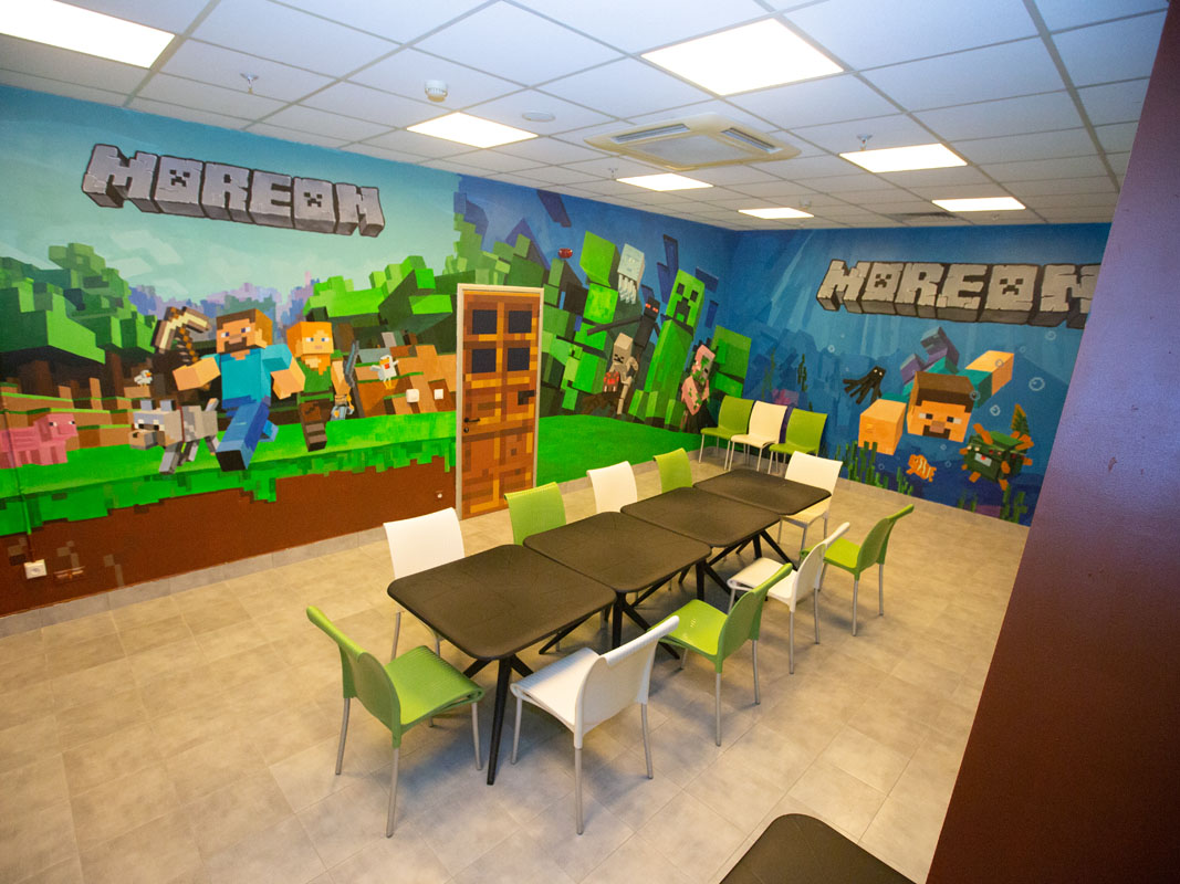 Банкетная комната Майнкрафт, аквапарк — фото 3