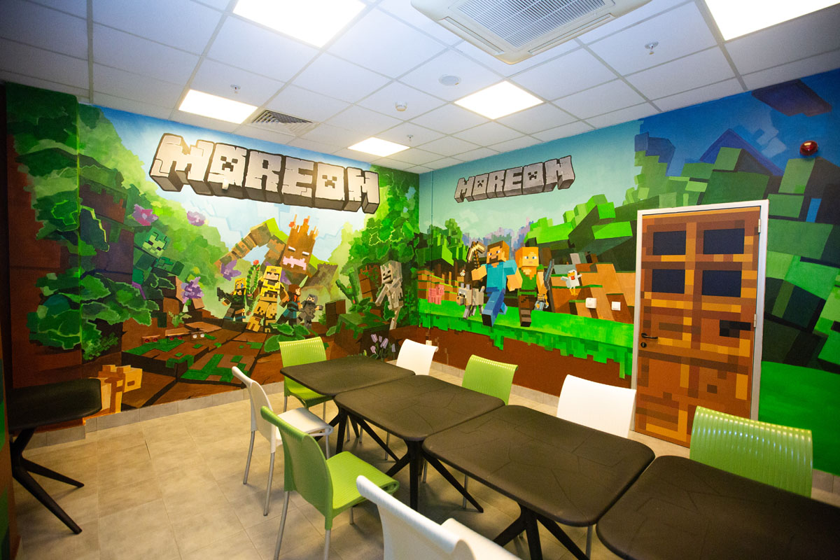 Банкетная комната Майнкрафт, аквапарк — фото 6