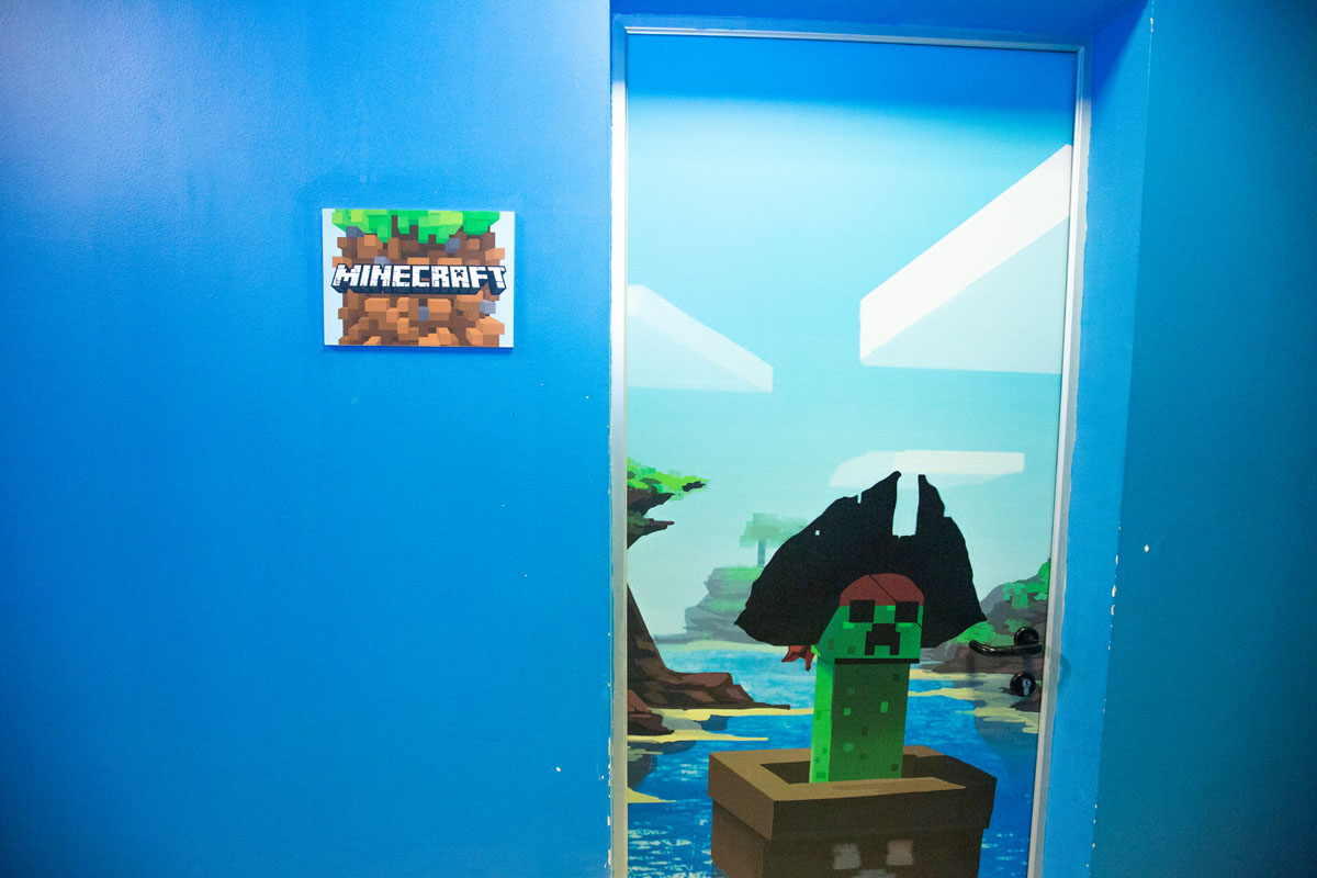 Банкетная комната Майнкрафт, аквапарк — фото 7