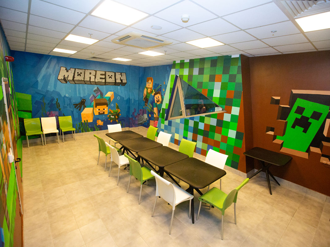 Банкетная комната Майнкрафт, аквапарк — фото 8