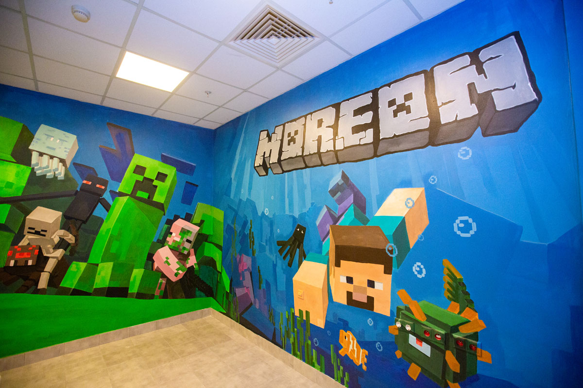 Банкетная комната Майнкрафт, аквапарк — фото 10