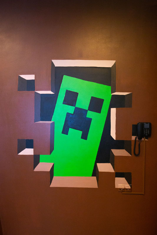Банкетная комната Майнкрафт, аквапарк — фото 15