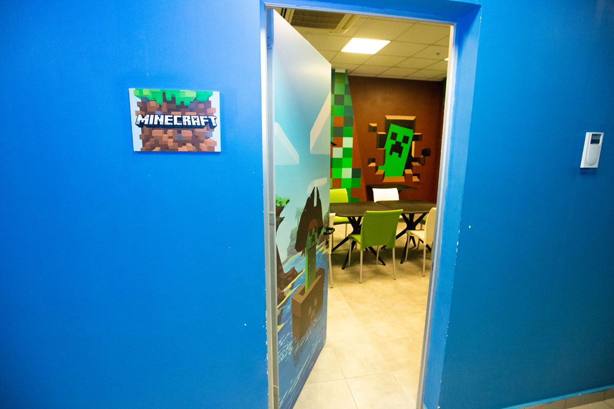 Банкетная комната Майнкрафт, аквапарк — фото 18