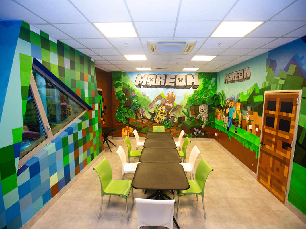 Банкетная комната Майнкрафт, аквапарк — фото 19