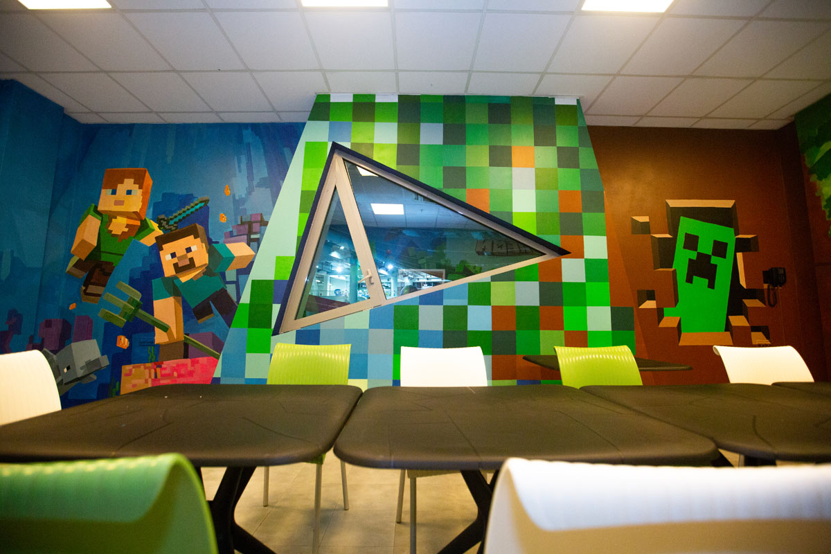 Банкетная комната Майнкрафт, аквапарк — фото 20