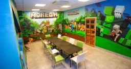 Банкетная комната Майнкрафт, аквапарк