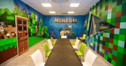 Банкетная комната Майнкрафт, аквапарк