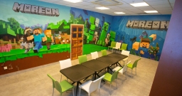 Банкетная комната Майнкрафт, аквапарк