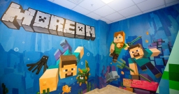 Банкетная комната Майнкрафт, аквапарк — фото 5