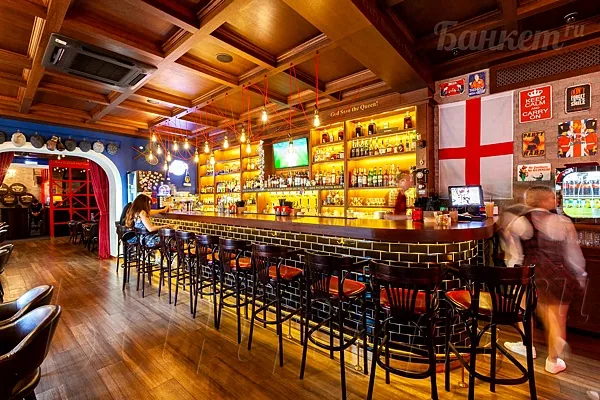 Основной зал — Бар Red Lion Pub, Москва