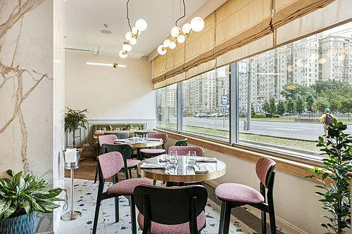 Основной зал — Ресторан грузинской кухни Sesilia, Москва