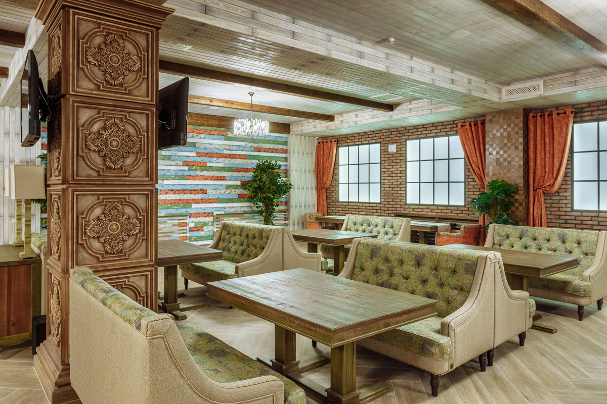 Ресторан-банкетный зал, 1-й этаж — Ресторанно-банкетный комплекс Маск