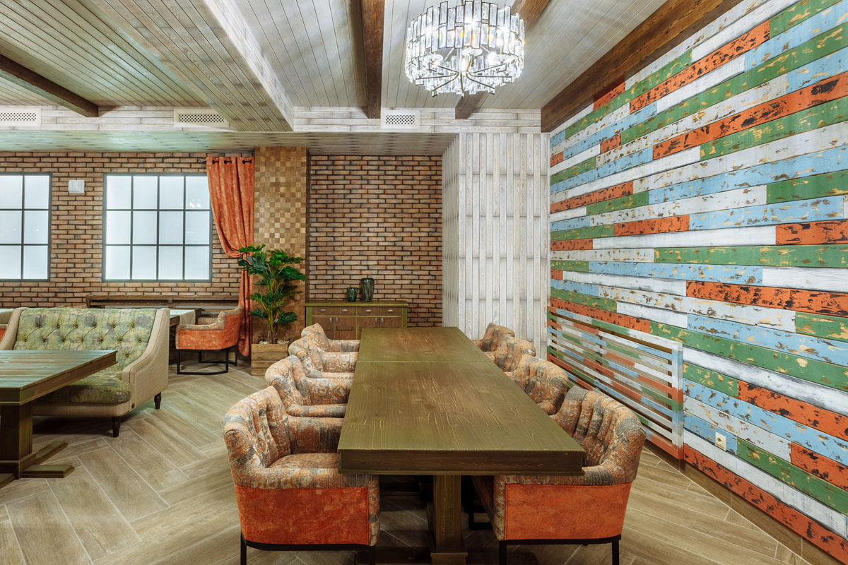 Ресторан-банкетный зал, 1-й этаж — Ресторанно-банкетный комплекс Маск