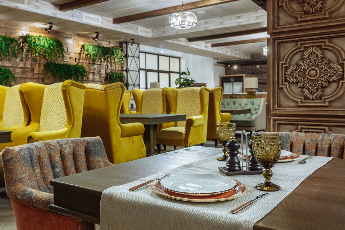 Ресторан-банкетный зал, 1-й этаж — Ресторанно-банкетный комплекс Маск