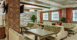 Ресторан-банкетный зал, 1-й этаж — интерьер зала