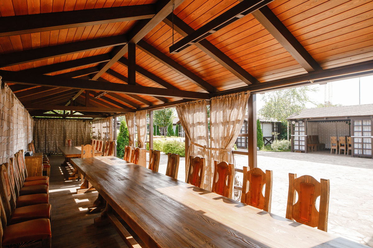 Летняя терраса — фото 28