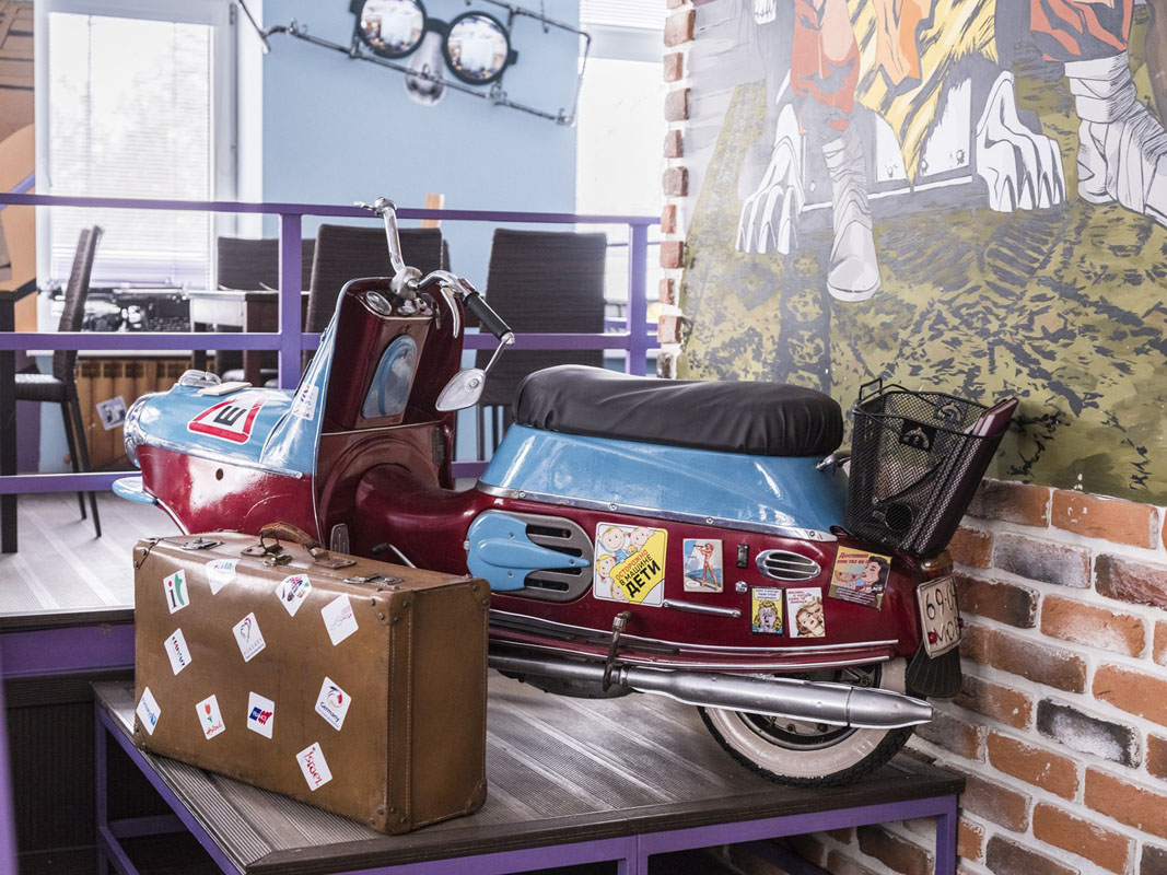 Основной зал — Арт-Кафе New Place Moscow