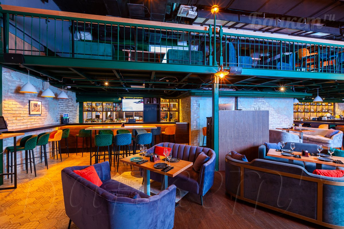 Ludi народный бар — Основной зал, фото банкетного зала