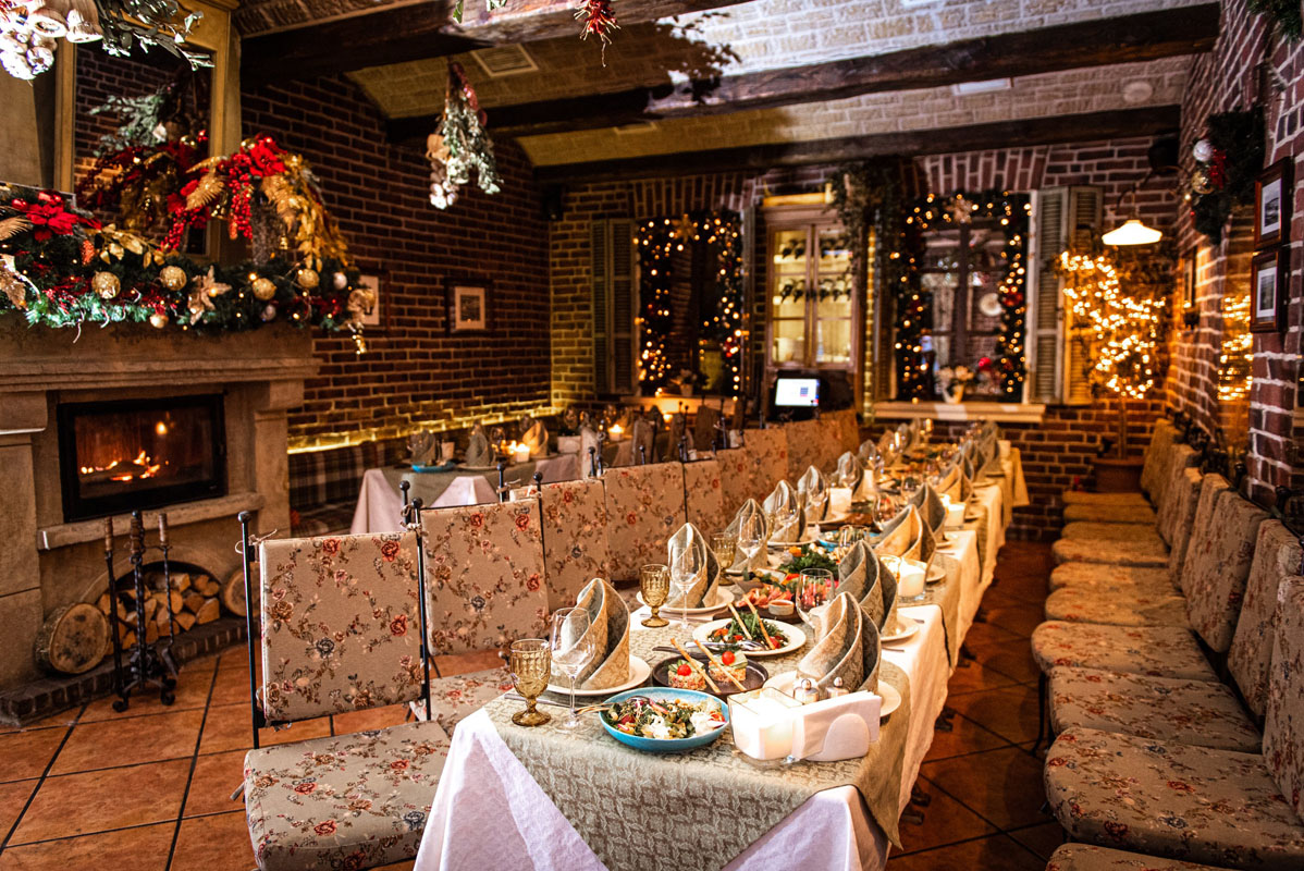 Каминный зал — Вилла Паста