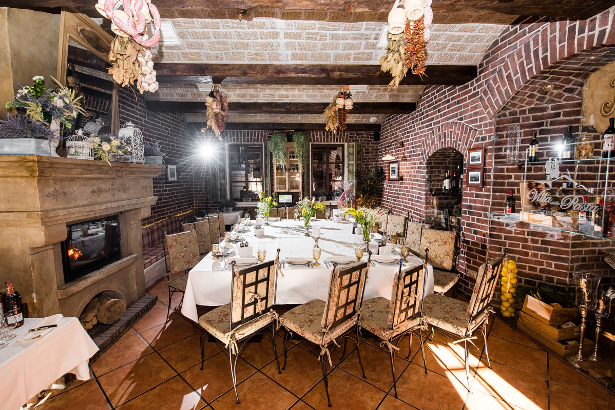 Вилла Паста — Каминный зал, фото банкетного зала