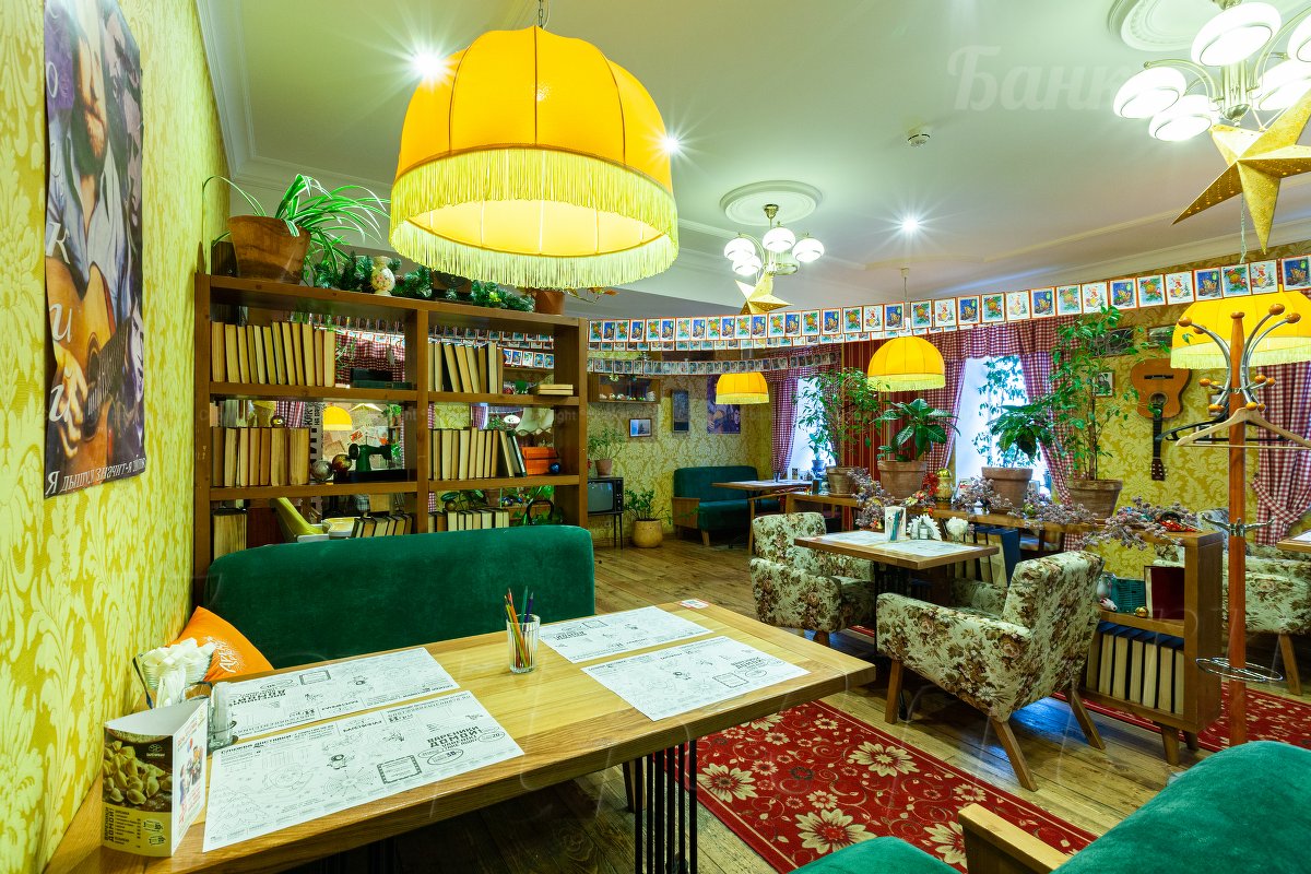 Кафе Вареничная №1 на Таганской — Первый этаж, фото банкетного зала