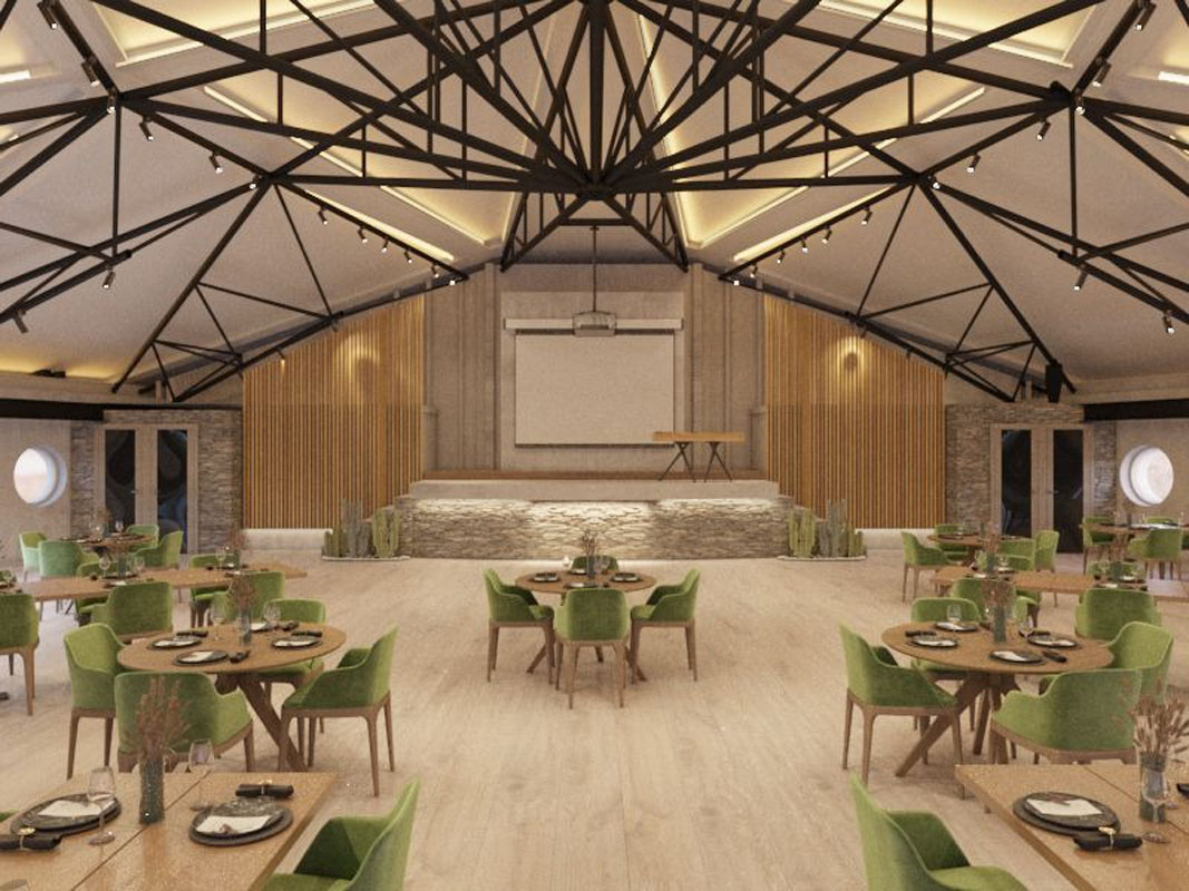 Основной зал 2-й этаж — Корабль