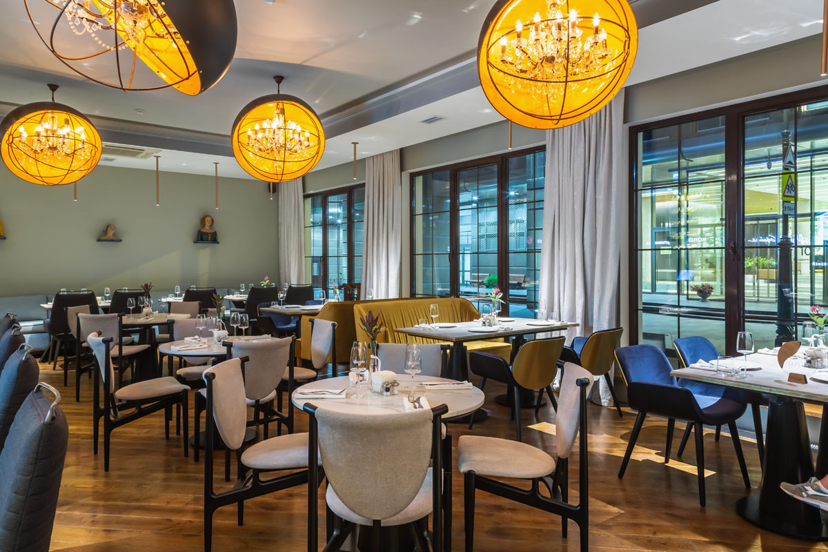 Основной зал — банкетный зал Kislovsky Taste&Place, фото