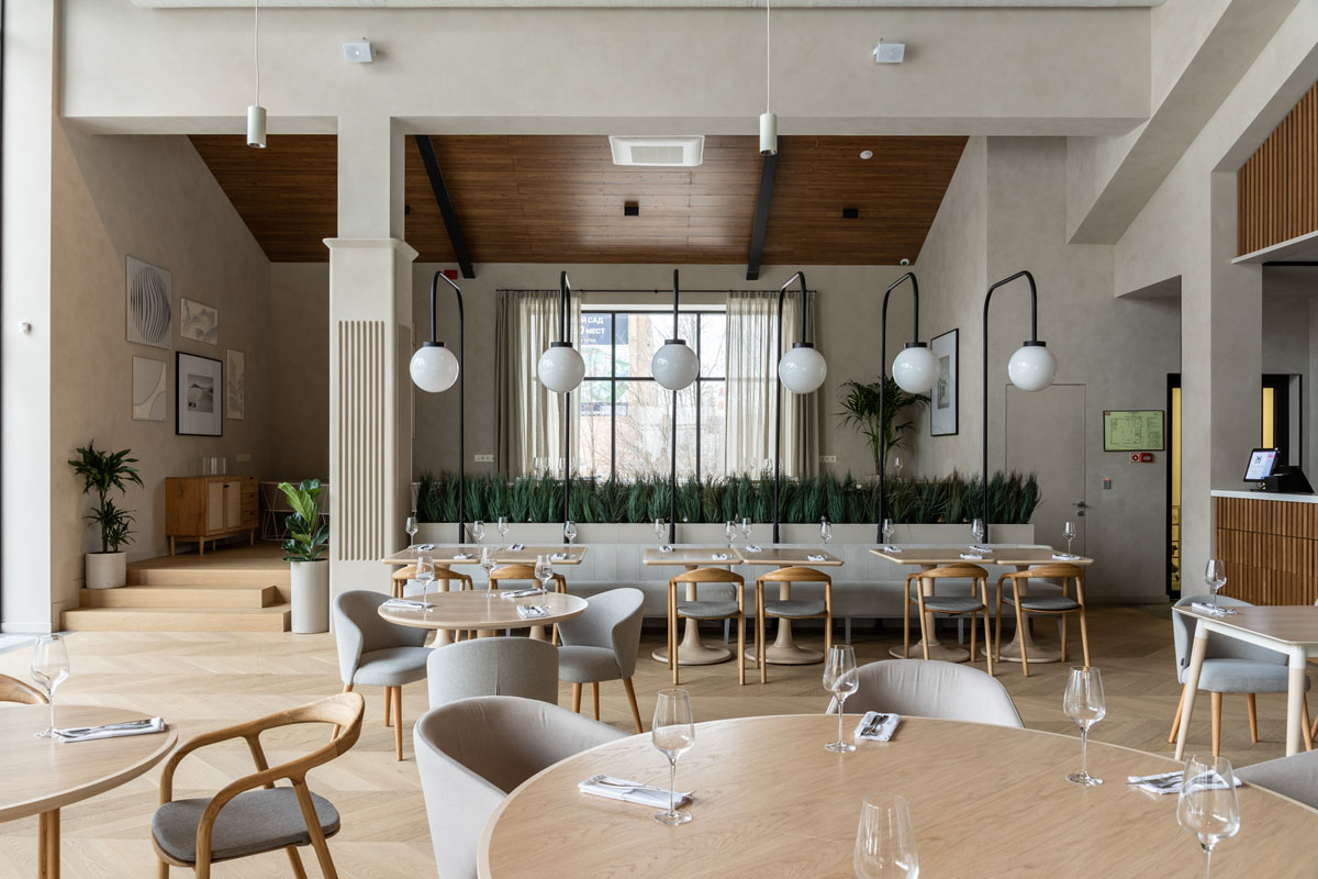 Зал 2-й этаж — Семейный ресторан Dune