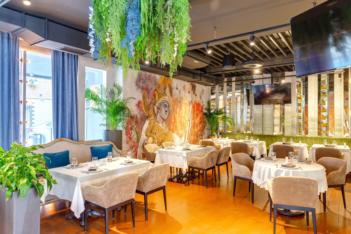 Ресторан и бар Семнадцать XVII — Зал 1, фото банкетного зала