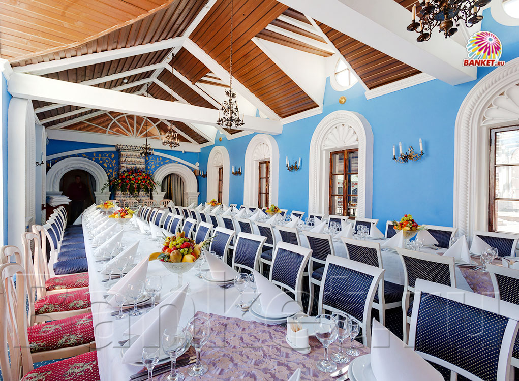 Каминный зал — Ресторан Усадьба в Царицыно