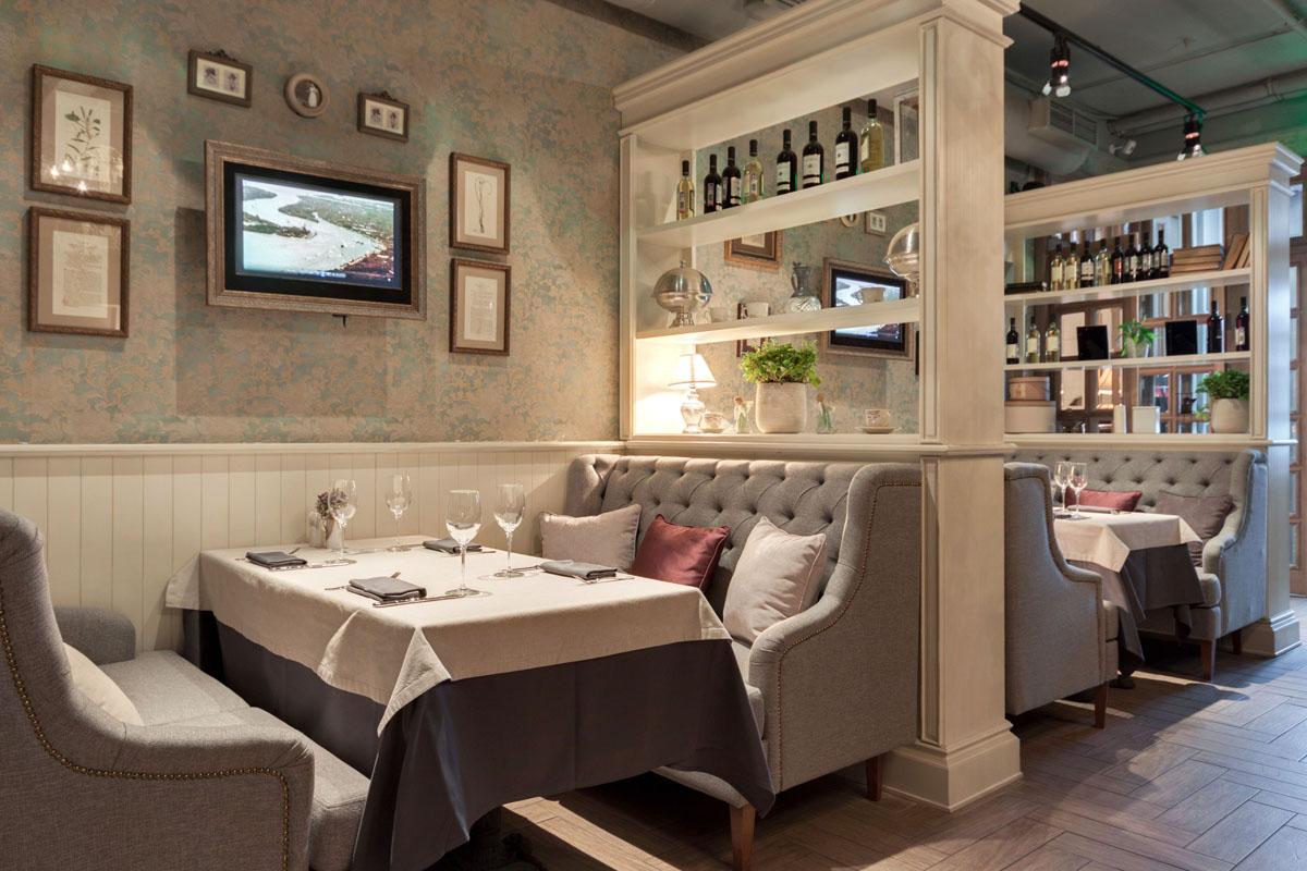 Итальянский малый зал — Итальянский ресторан Ларго