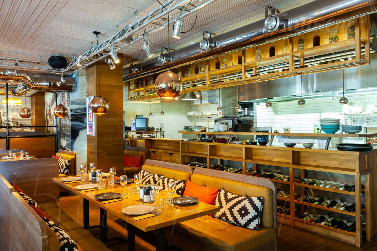 Большой зал — Нью-Йорк пицца и гриль