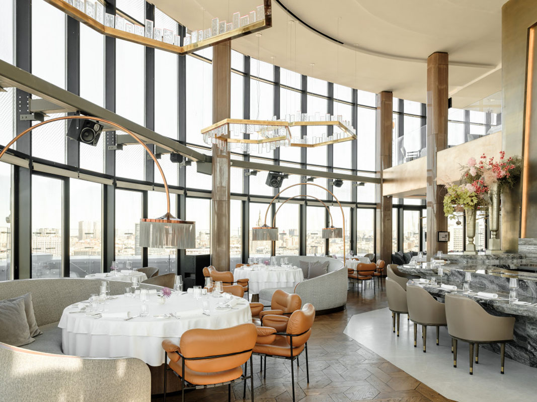 Ресторан Сахалин — 22 этаж, фото банкетного зала