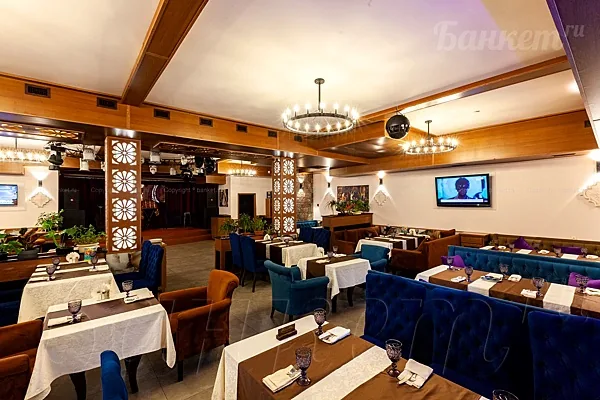 Банкетный зал 1-й этаж — Ресторан Кавказский дворик, Москва
