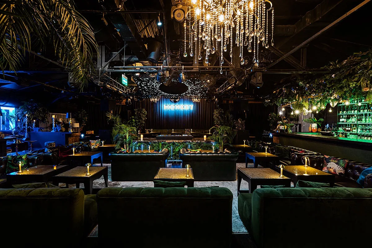 Monkey Club — Основной зал, фото банкетного зала
