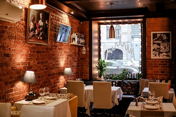 1-й зал с окнами — Il Milanese, Санкт-Петербург