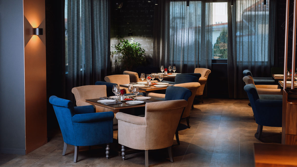 Зал ресторана — Ресторан, Банкетный зал Тритония / Tritonia