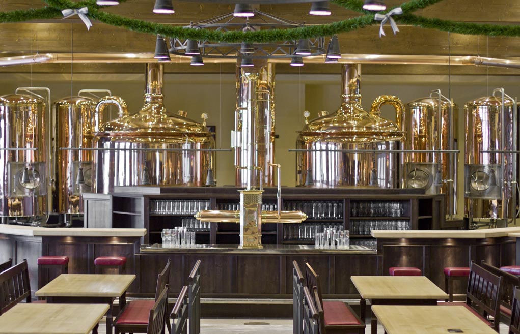 Основной зал — Paulaner Brauhaus Moscow Paveletsky