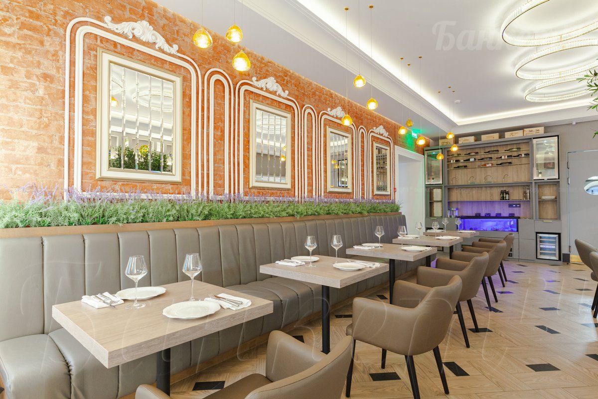 Зал с открытой кухней — фото 7