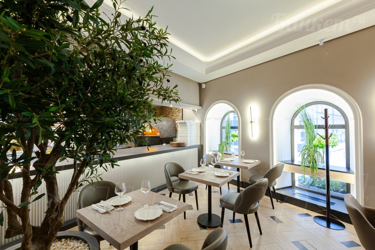 Зал с открытой кухней — фото 10